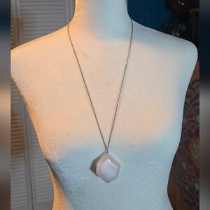Quartz Pendant Necklace
